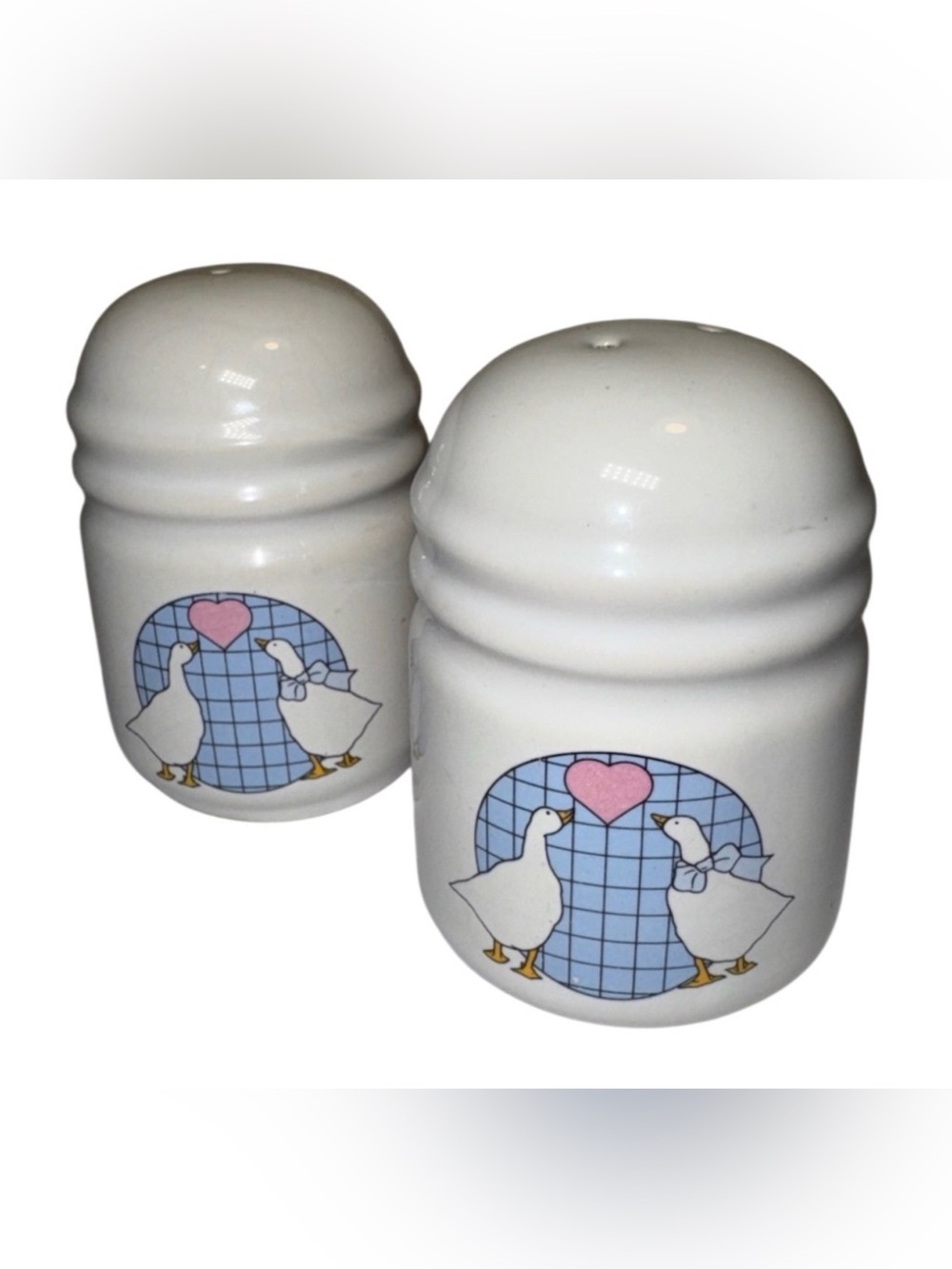 Geese Goose Salt & Pepper Shaker Set Vintage 90’s Grandma Cottage Core Decor